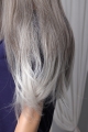 Dámská šedá blond extra dlouhá paruka Lanella DN23